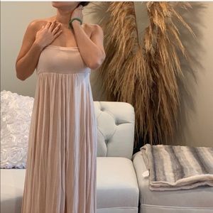 Nude tube dress Akira